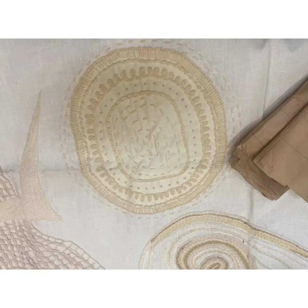 Vintage Needlepoint Tablecloth Project To Finish